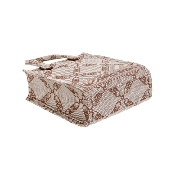 NWOT Michael Kors Gigi  Small Empire Logo Jacquard Crossbody Bag - Picture 5 of 7